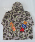A BATHING APE COLOR CAMO REFLECTIVE RIPSTOP SHARK FULL ZIP JACKET