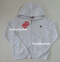 A BATHING APE Ladies' LISA MILO STA PATTERN ONE POINT FULL ZIP HOODIE