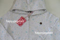 A BATHING APE Ladies' LISA MILO STA PATTERN ONE POINT FULL ZIP HOODIE