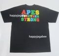 A BATHING APE COLORS COLLEGE ATS TEE