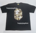 A BATHING APE COLOR CAMO BIG APE HEAD TEE