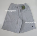 A BATHING APE ONE POINT KNEE LENGTH RELAXED FIT SWEAT SHORTS