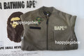 A BATHING APE BAPE SWEAT BOMBER JACKET