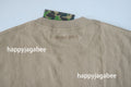 A BATHING APE STA PATTERN JACQUARD ONE POINT RELAXED FIT TEE