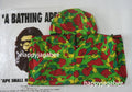 A BATHING APE STA CAMO REVERSIBLE HOODIE JACKET