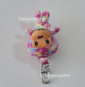 A BATHING APE Ladies' STA CAMO BABY MILO PLUSH DOLL KEYCHAIN