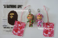 A BATHING APE Ladies' STA CAMO BABY MILO PLUSH DOLL KEYCHAIN