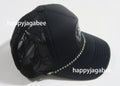 A BATHING APE APE HEAD CRYSTAL MESH CAP