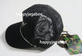 A BATHING APE APE HEAD CRYSTAL MESH CAP