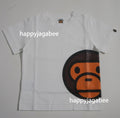 A BATHING APE BAPE KIDS SIDE BIG MILO TEE