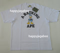 A BATHING APE BAPE x DISNEY DONALD DUCK COLLEGE RELAXED FIT TEE