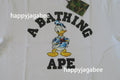 A BATHING APE BAPE x DISNEY DONALD DUCK COLLEGE RELAXED FIT TEE