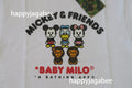 A BATHING APE BAPE x DISNEY MICKEY & FRIENDS BABY MILO RELAXED FIT TEE