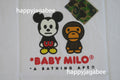 A BATHING APE BAPE x DISNEY MICKEY MOUSE BABY MILO RELAXED FIT TEE
