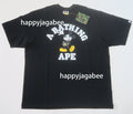 A BATHING APE BAPE x DISNEY MICKEY MOUSE COLLEGE RELAXED FIT TEE