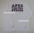 A BATHING APE COLOR CAMO COLLEGE ATS L/S TEE