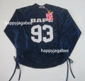 A BATHING APE Ladies' SOLID CAMO LACE FOOTBALL OVERSIZE L/S TEE
