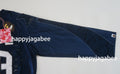 A BATHING APE Ladies' SOLID CAMO LACE FOOTBALL OVERSIZE L/S TEE