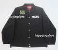 A BATHING APE COLLEGE COACH JACKET