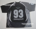 A BATHING APE APE FRAME PATTERN MULTI LOGO RELAXED FIT FOOTBALL JERSEY