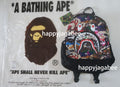 A BATHING APE BAPE KIDS HYBRID CAMO SHARK PATCH DAYPACK