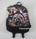 A BATHING APE BAPE KIDS HYBRID CAMO SHARK PATCH DAYPACK