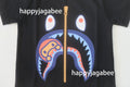 A BATHING APE BAPE KIDS COLORS MILO SHARK TEE