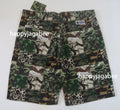 A BATHING APE CAMO PATCHWORK SHORTS