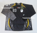 A BATHING APE MULTI LOGO RELAXED FIT FOOTBALL L/S TEE