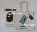 A BATHING APE BAPE CARD TOTE BAG ( ONLINE EXCLUSIVE )
