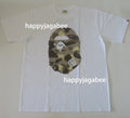 A BATHING APE COLOR CAMO BIG APE HEAD TEE