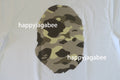 A BATHING APE COLOR CAMO BIG APE HEAD TEE