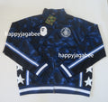 A BATHING APE COLOR CAMO MESH RELAXED FIT TRACK JACKET