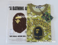 A BATHING APE BAPE CARD CAMO COLLEGE TEE ( ONLINE EXCLUSIVE )