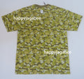 A BATHING APE BAPE CARD CAMO COLLEGE TEE ( ONLINE EXCLUSIVE )
