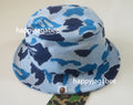 A BATHING APE ONE POINT ABC CAMO JACQUARD BUCKET HAT