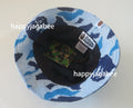 A BATHING APE ONE POINT ABC CAMO JACQUARD BUCKET HAT