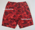 A BATHING APE COLOR CAMO SHARK REVERSIBLE SHORTS