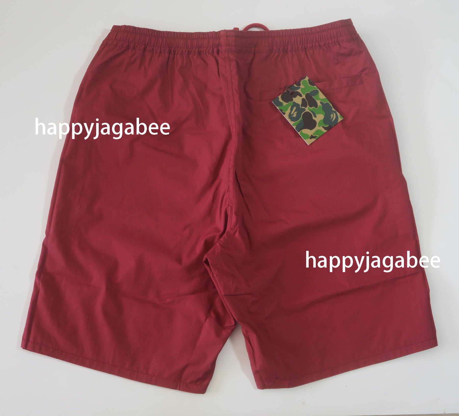 A BATHING APE COLOR CAMO SHARK REVERSIBLE SHORTS