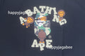 A BATHING APE ABC CAMO COLLEGE MILO TEE