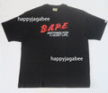 A BATHING APE BAPE MOTTO LOGO RELAXED FIT TEE