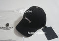 A BATHING APE BAPE BLACK WASHED GOTHIC CAP
