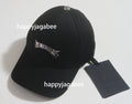 A BATHING APE BAPE BLACK WASHED GOTHIC CAP