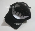 A BATHING APE BAPE BLACK WASHED GOTHIC CAP