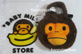 A BATHING APE BABY MILO STORE BABY MILO FAUX FUR LARGE TOTE BAG