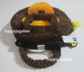 A BATHING APE BABY MILO STORE BABY MILO FAUX FUR LARGE TOTE BAG