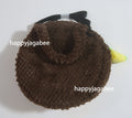 A BATHING APE BABY MILO STORE BABY MILO FAUX FUR LARGE TOTE BAG