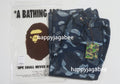 A BATHING APE BAPE KIDS CAMO JACQUARD DENIM PANTS