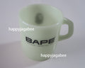 A BATHING APE APE HEAD GLOW IN THE DARK STACKING MUG