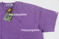 A BATHING APE GARMENT DYE ONE POINT RELAXED FIT TEE